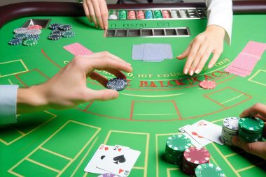 How to place bets in blackjack