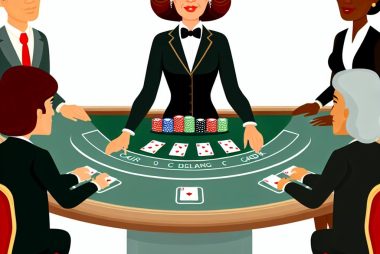 The role of the dealer in blackjack